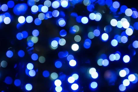 Blue bokeh background 写真素材