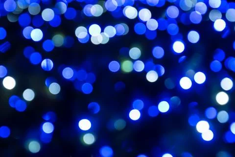 Blue bokeh background Stock Photos