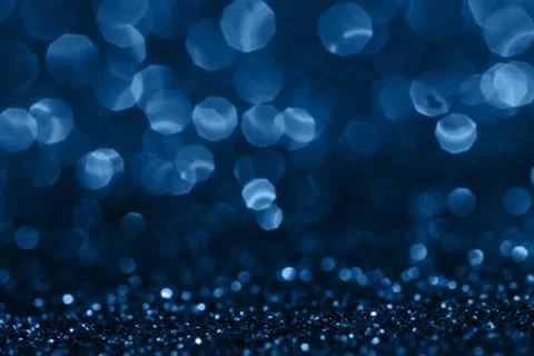 Blue bokeh background Foto stock