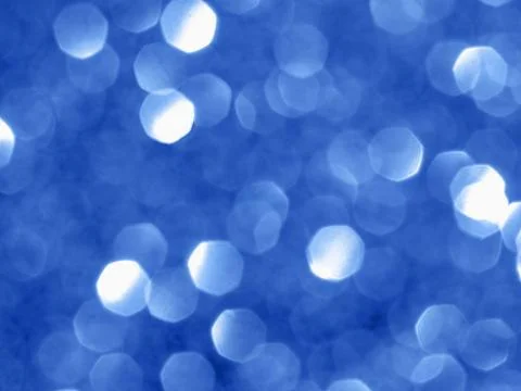 Blue bokeh background Foto stock