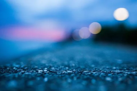 Blue bokeh background Stock Photos