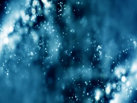Blue Bokeh Bubbles Stock-Footage 73617358