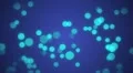 Blue bokeh defocused lights HD Footage