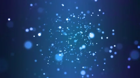 Blue Bokeh Effect Vidéo 90161030