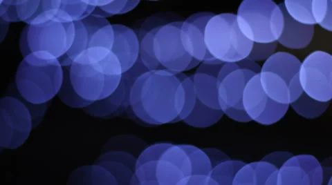 Blue bokeh Stock Footage 36257069