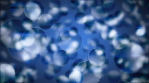 Blue Bokeh Stock Footage 65304801