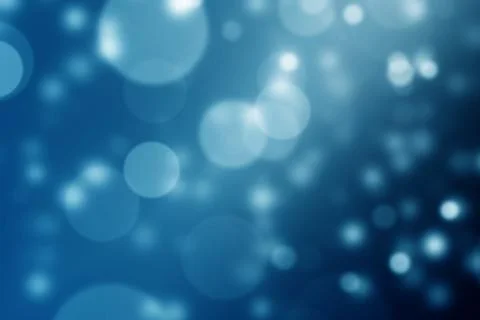 Blue bokeh Stock Illustration
