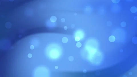 Blue bokeh light animation with glowing particles floating 스톡 동영상 333547800