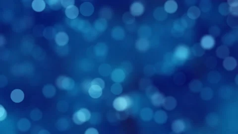 Blue bokeh light background circles design Stock Footage 206667785