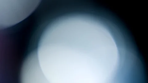 Blue bokeh light effect abstract background, animation of sparkle circles Stock Footage 125637724