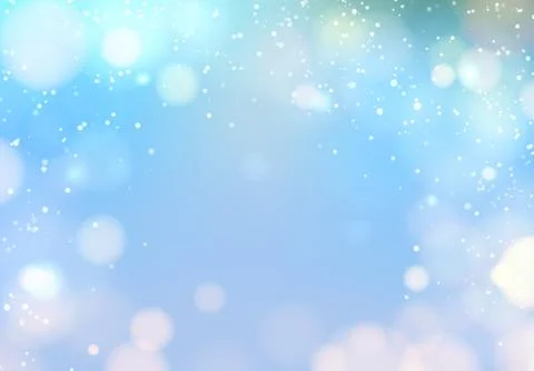 Blue bokeh light Stock Illustration