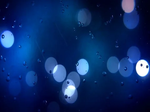 Blue Bokeh Light Particles Stock Footage 73617365