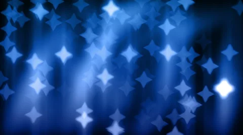 Blue Bokeh Lights Background Stock Footage 56341132