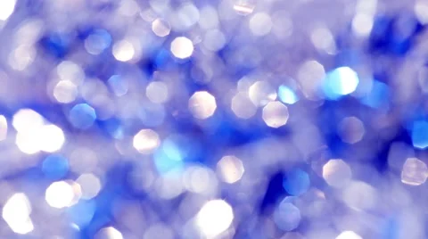 Blue bokeh lights background Stock Footage 60854858
