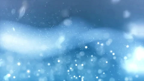 Blue Bokeh Lights Dust Particles Motion Background Stock Footage 308091386