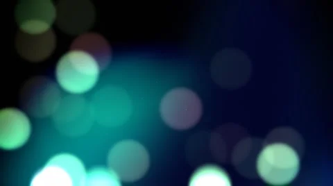 Blue bokeh loop Stock Footage 881602