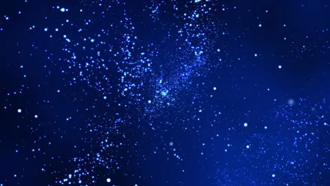 Blue bokeh particles glitter awards dust gradient abstract background. Stock Footage 246414971