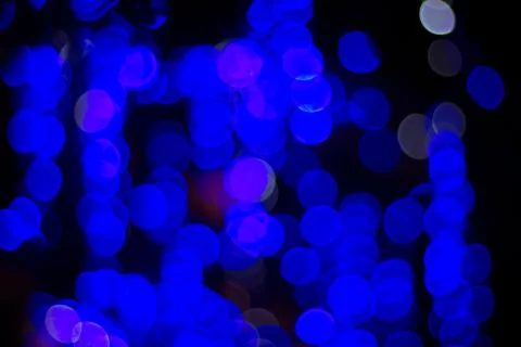 Blue  bokeh Stock Photos