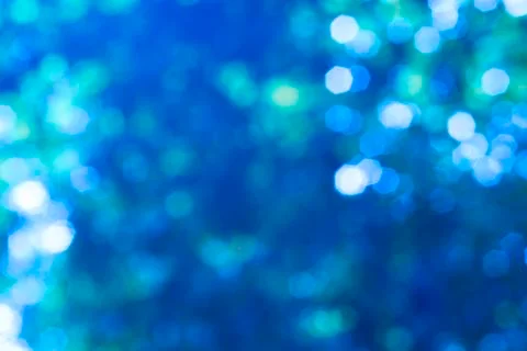 Blue bokeh Stock Photos