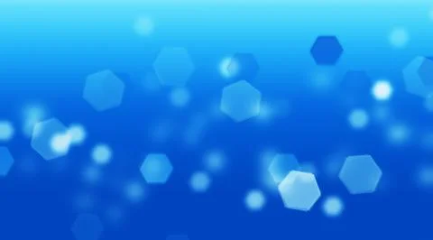 Blue bokeh Stock Photos