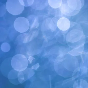Blue bokeh Stock Photos