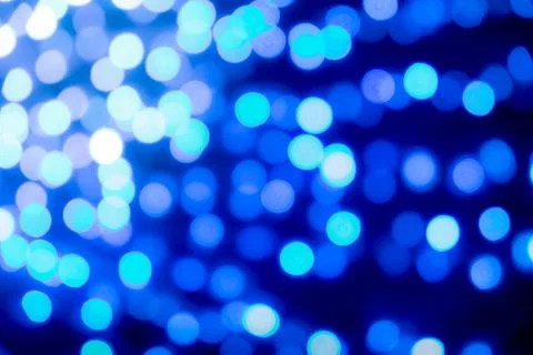 Blue bokeh Stock Photos