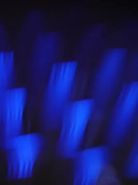 Blue bokeh Stock Photos