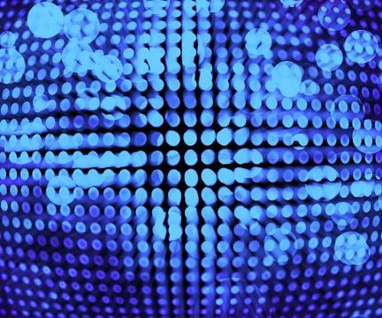 Blue bokeh texture Stock Illustration