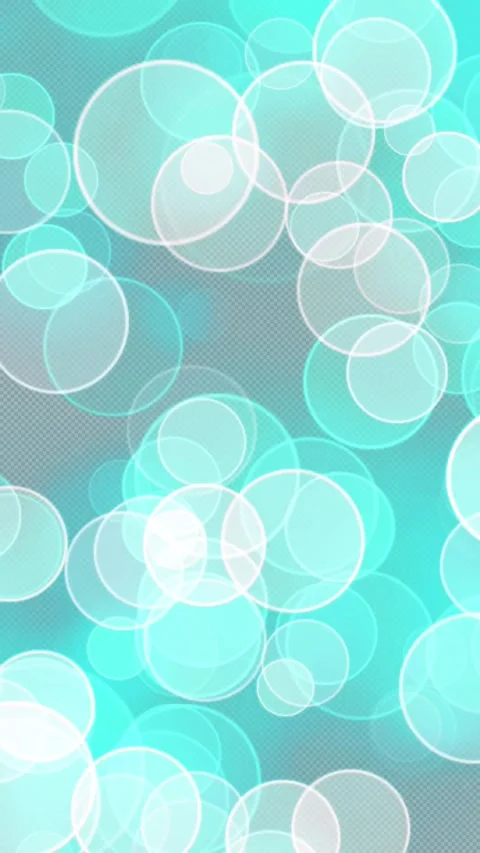 Blue bokeh transition on alpha channel background Stock Footage 315772919