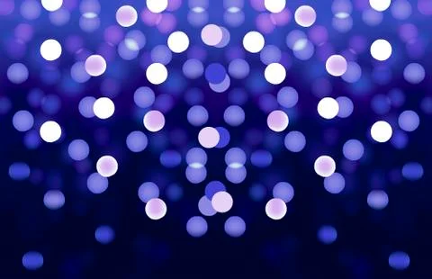Blue bokeh vector background Stock Illustration