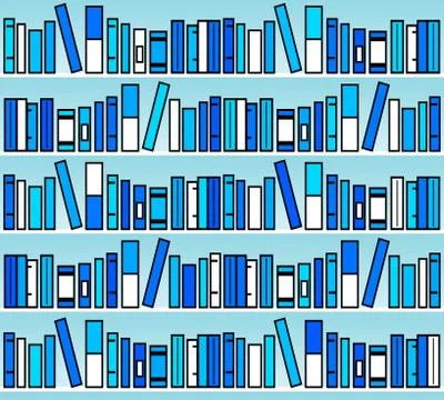 Blue books イラスト素材
