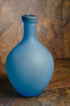 Blue bottle Stock Photos