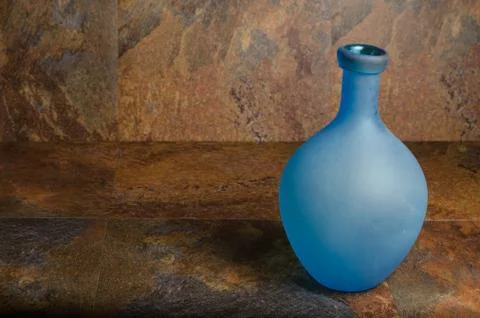 Blue bottle Stock Photos