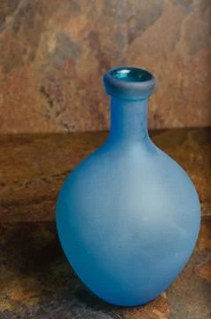 Blue bottle Stock Photos