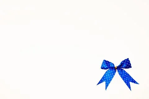 Blue Bow Stock Photos