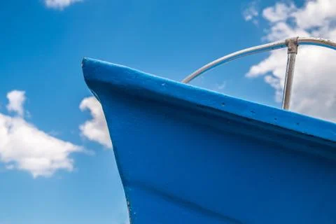 Blue bow Stock Photos