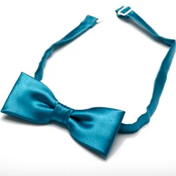 Blue bow tie Stock Photos