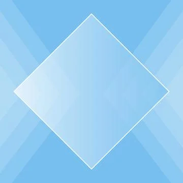 Blue box for any text with box and arrow. empty dialog window. Stock Illustration