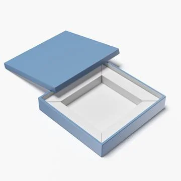 Blue box Stock Illustration