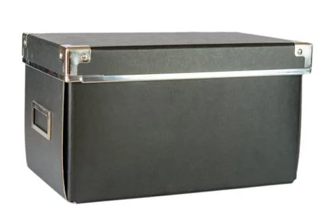 Blue box. Stock Photos
