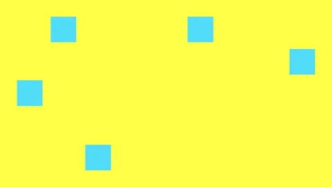 Blue Box Shuffle Stock Footage 151084254