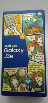 Blue Box of Smartphone Stock Photos