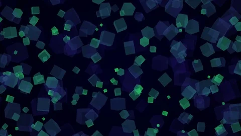 Blue boxes abstract motion background Stock Footage 74522768