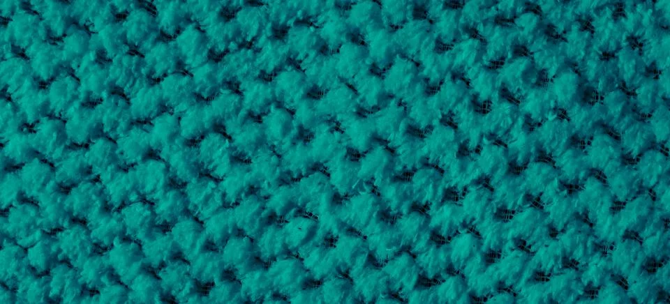 Blue braided material with an interesting pattern Stock Photos