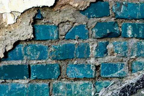BLUE BRICK Foto stock