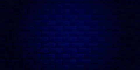 Blue brick wall background with place for your text. Stock Illustration