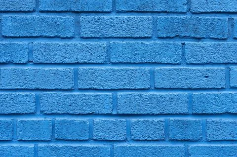 Blue brick wall background Resolution and high quality beautiful photo Stock Photos