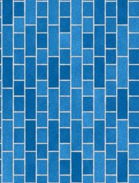Blue brick wall 스톡 일러스트