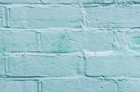 Blue brick wall Stock Photos