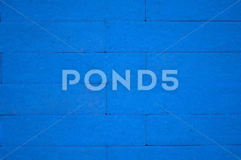 Blue Brick wall Stock Photos